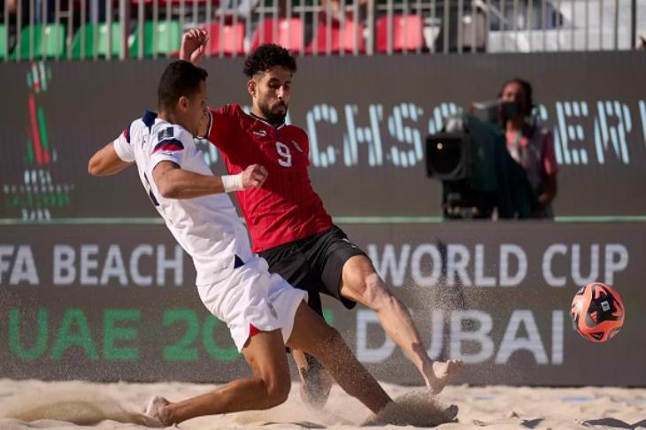 منتخب مصر يودع مونديال الشاطئية بفوز تاريخي